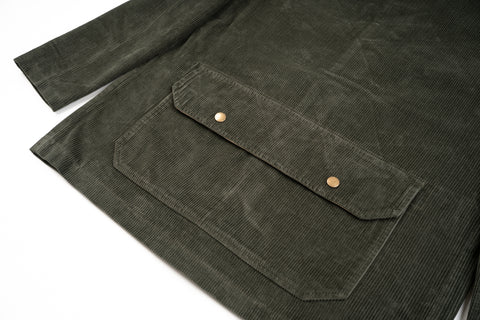 Iconic Hunter Jacket "Calvana" Green Corduroy