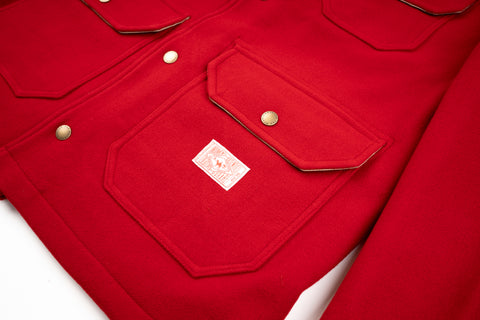 Iconic Hunter Jacket "Calvana" RED SPECIAL EDITION