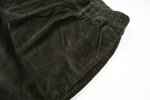 NEW French Chino Green Corduroy