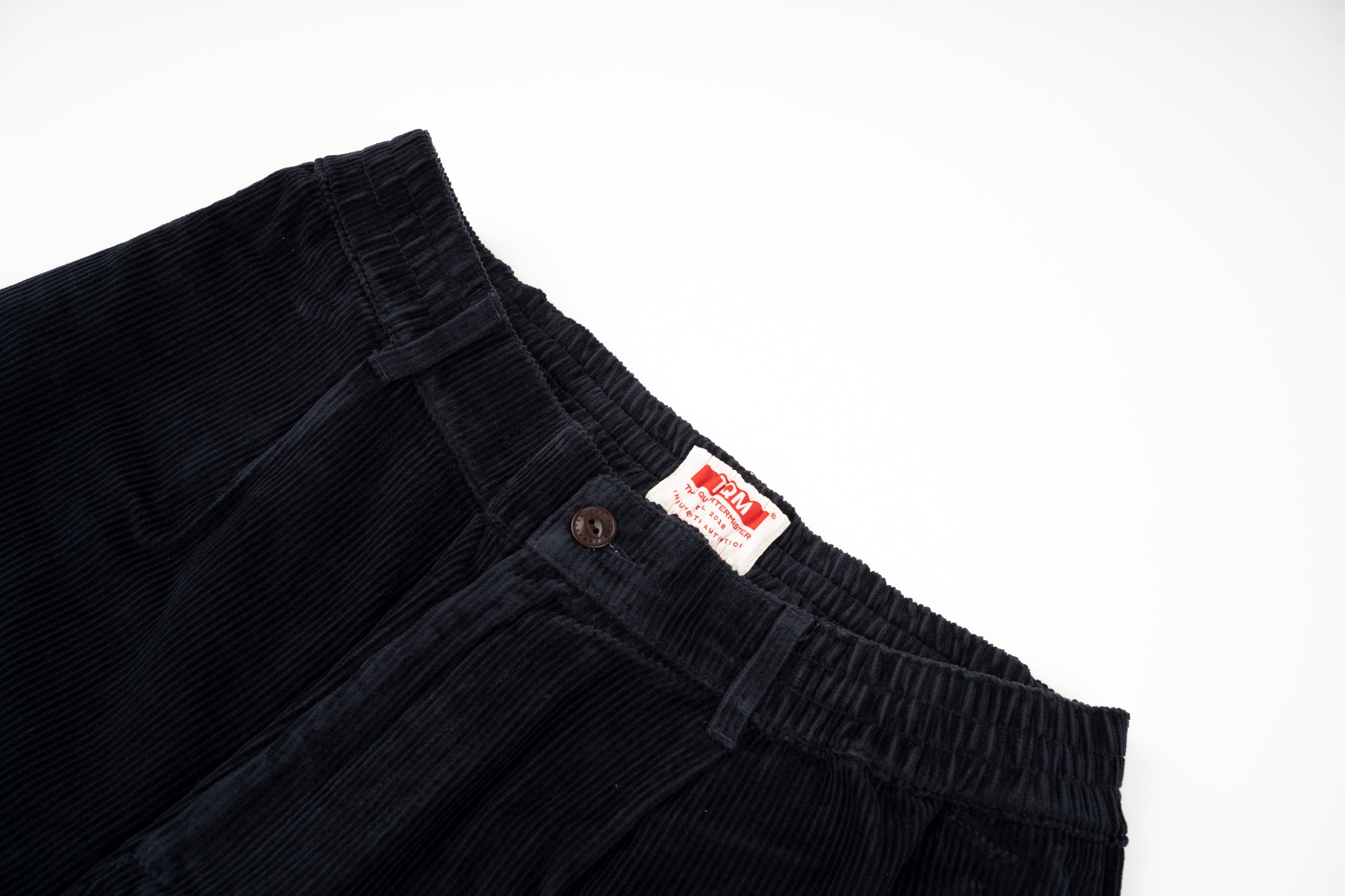 NEW French Chino Blue Corduroy