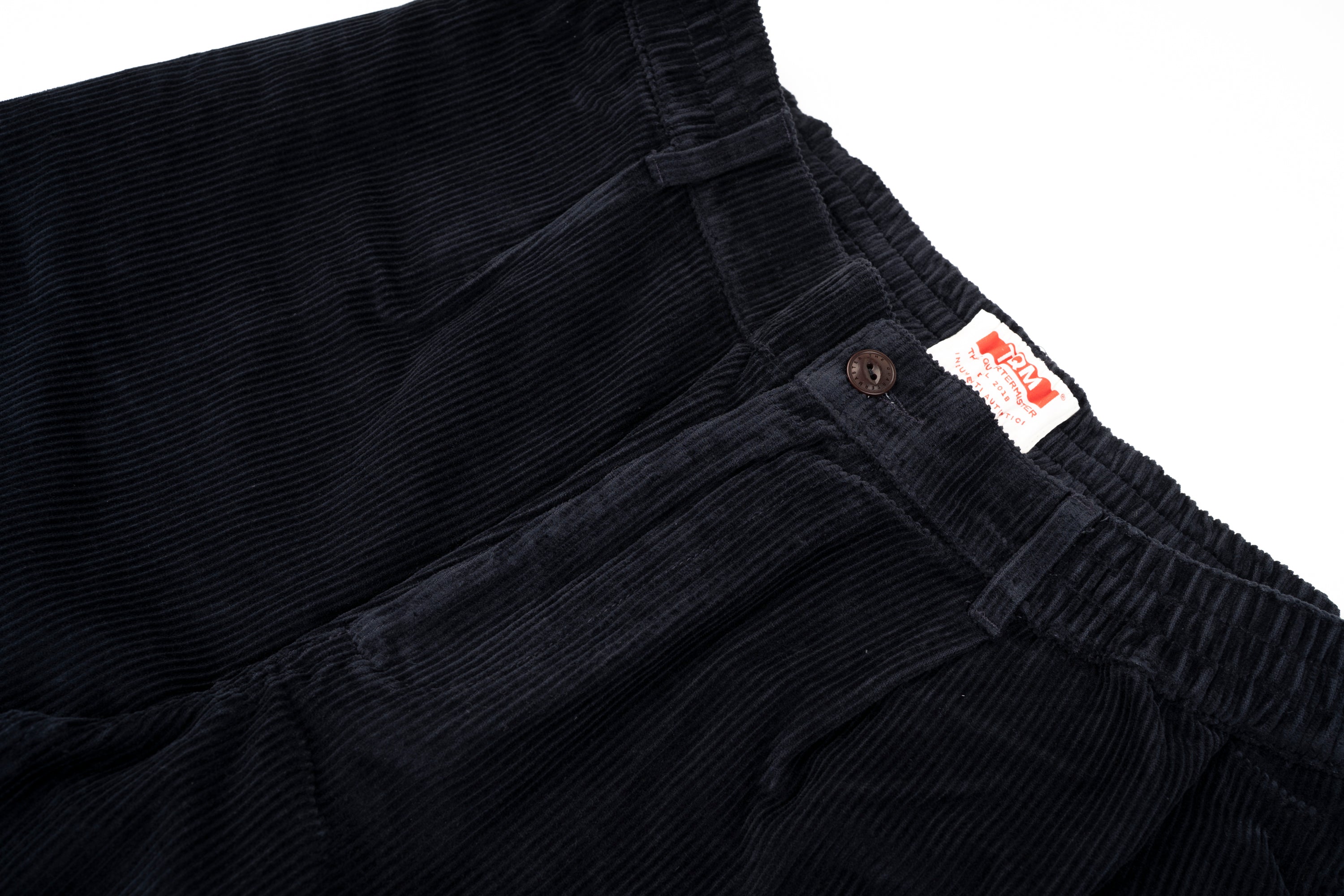 NEW French Chino Blue Corduroy