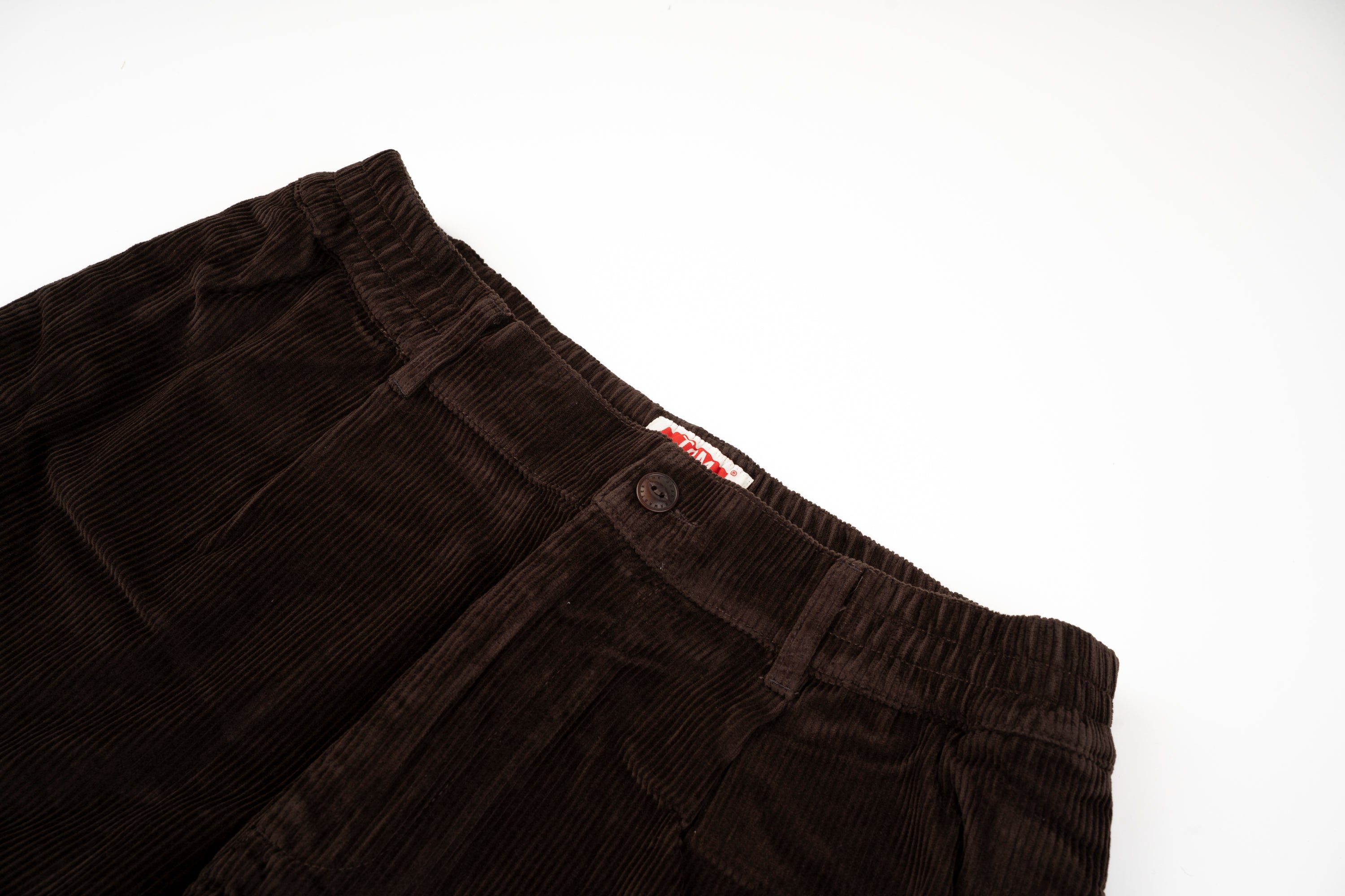 NEW French Chino Brown Corduroy