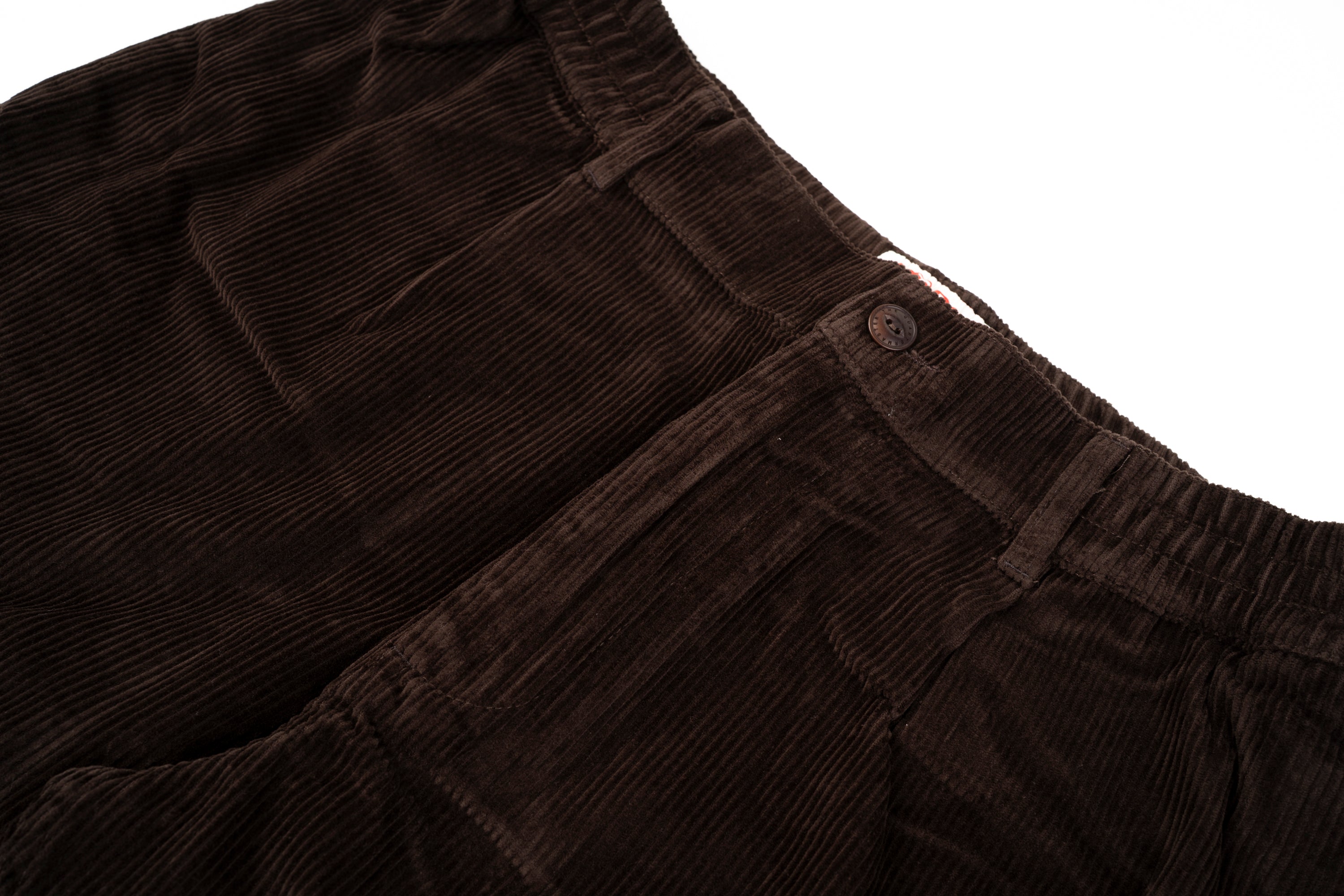 NEW French Chino Brown Corduroy