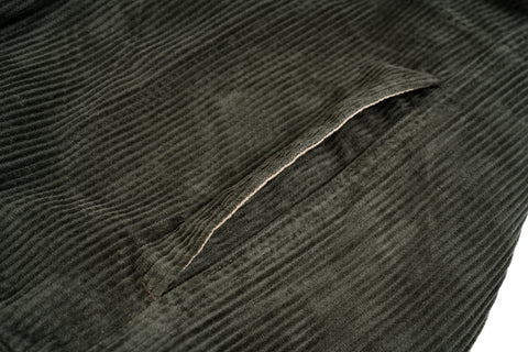 NEW Italian Work Jacket Green Corduroy