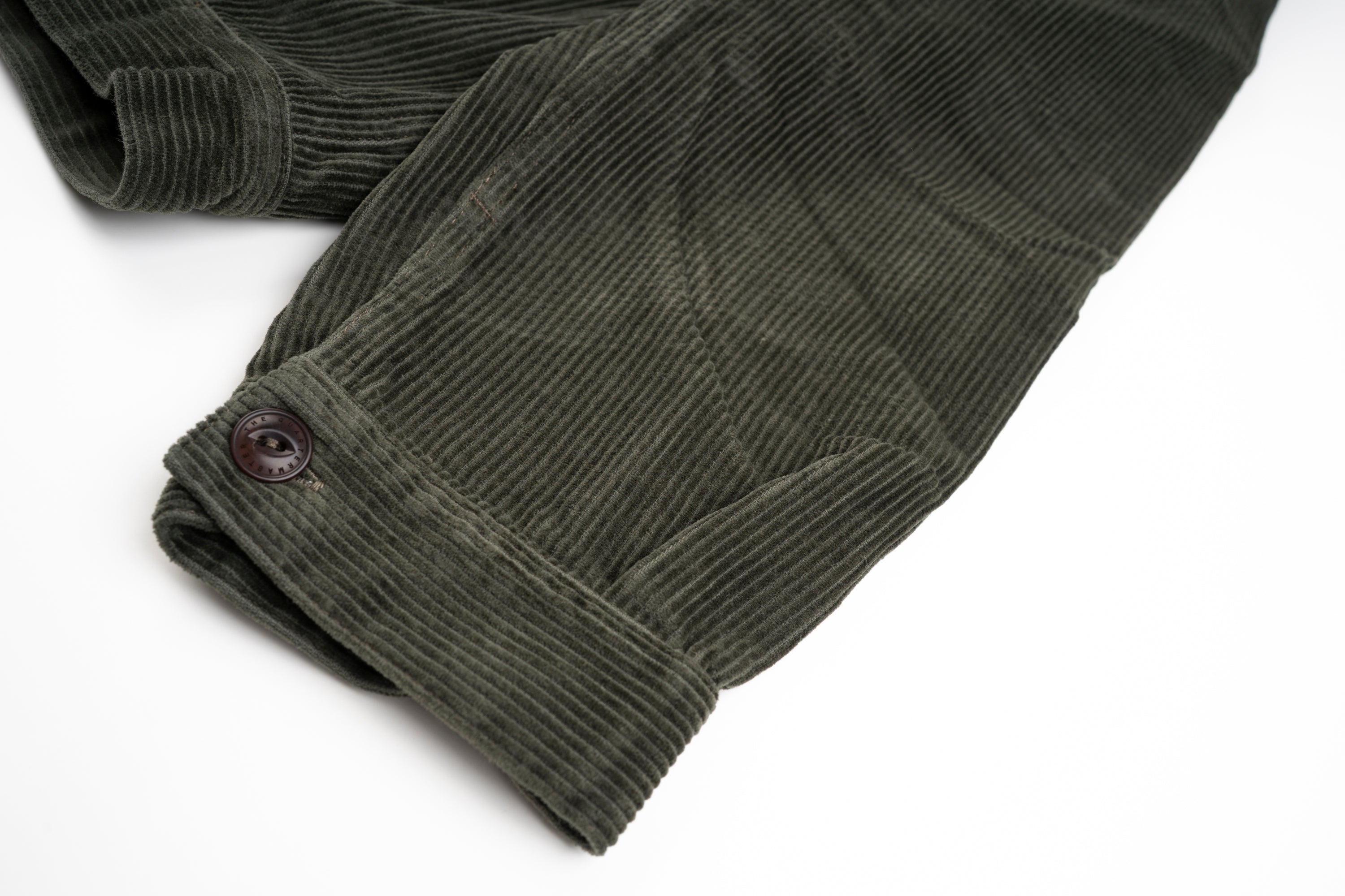 NEW Italian Work Jacket Green Corduroy