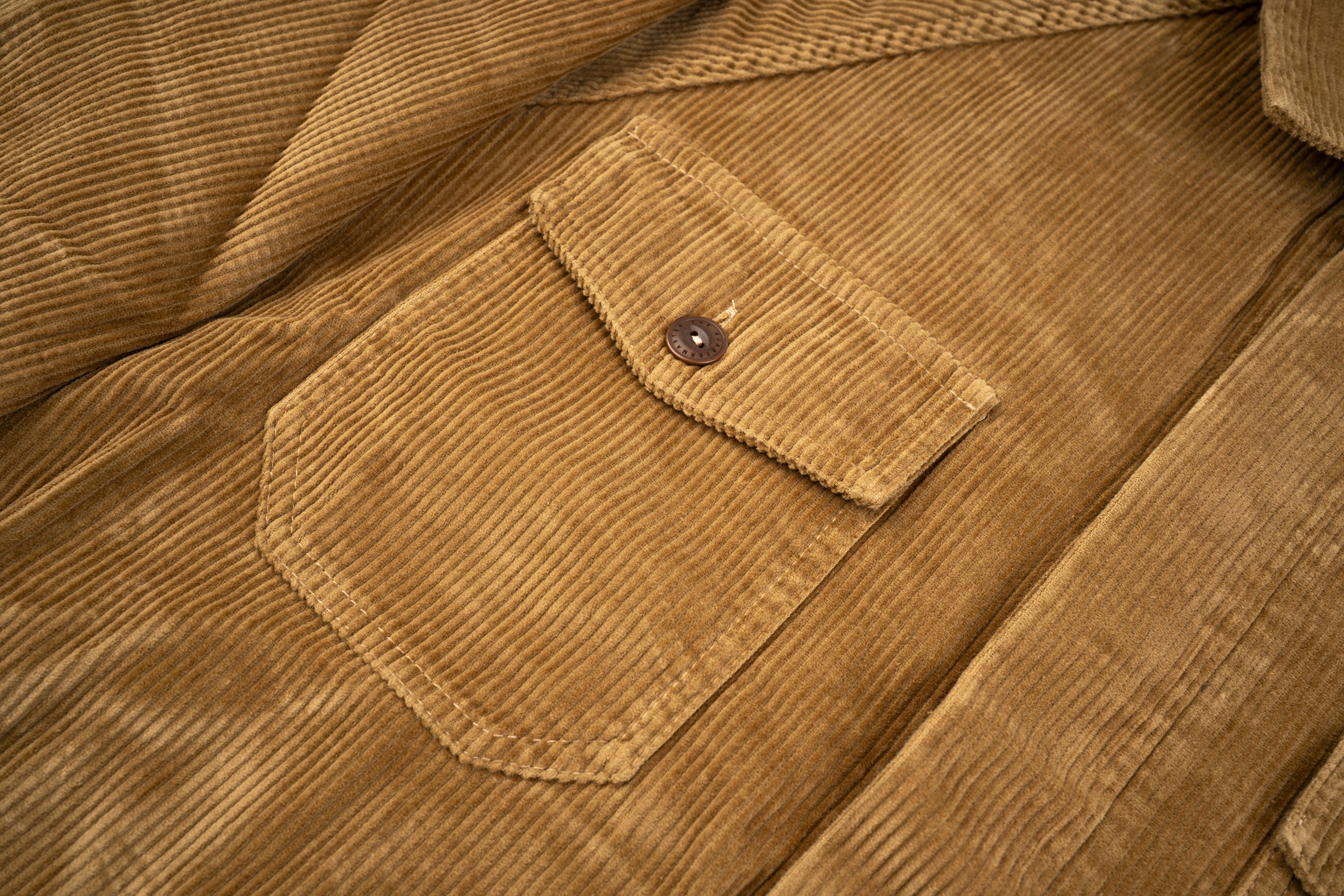 NEW Italian Work Jacket Tobacco Corduroy