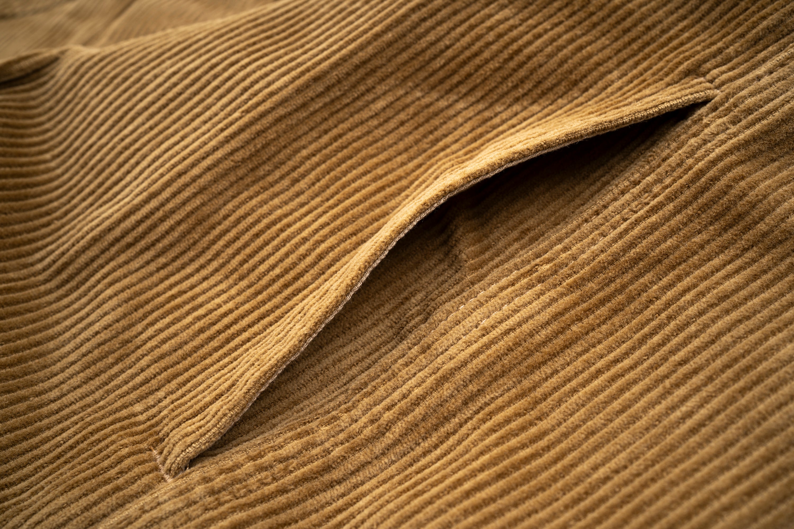 NEW Italian Work Jacket Tobacco Corduroy