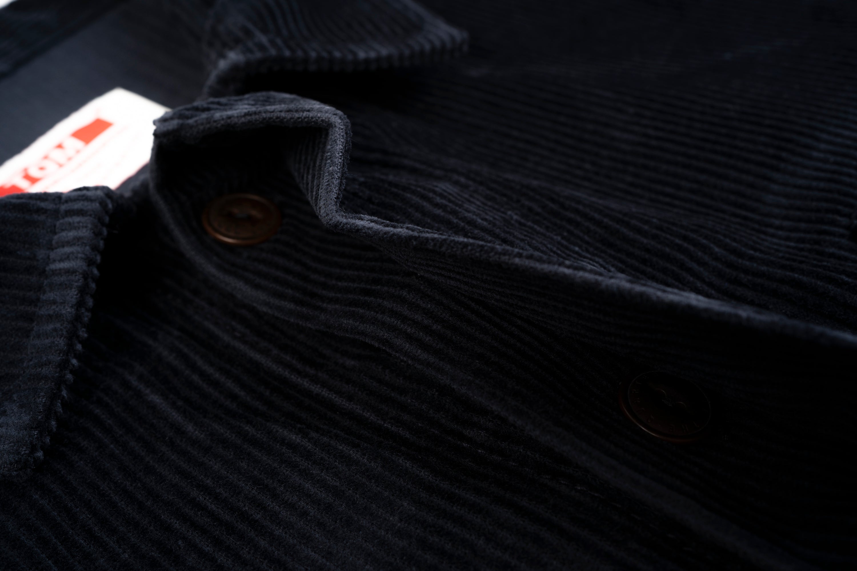 NEW Italian Work Jacket Blue Corduroy