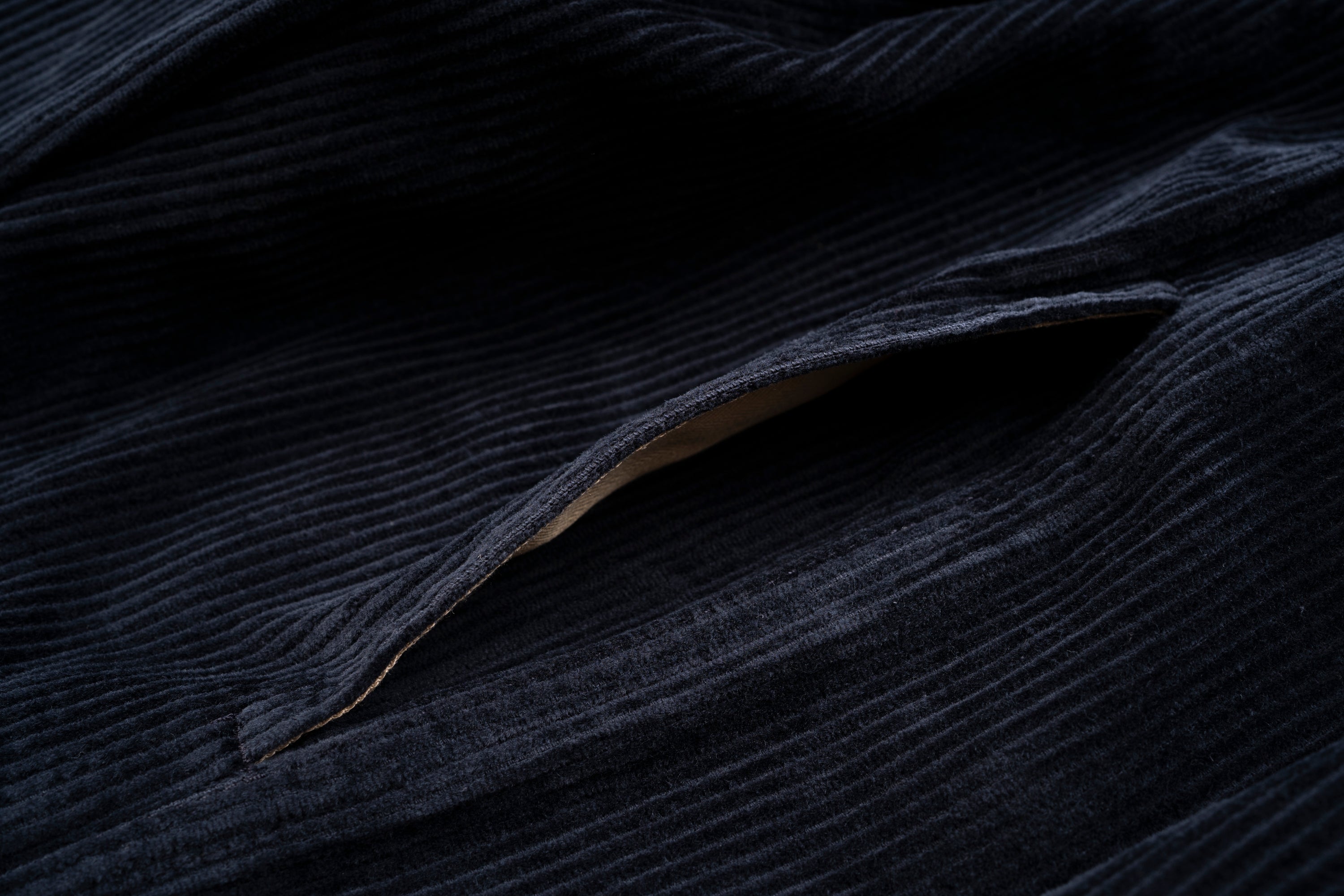 NEW Italian Work Jacket Blue Corduroy