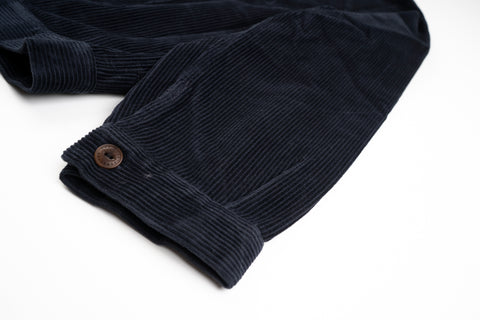 NEW Italian Work Jacket Blue Corduroy