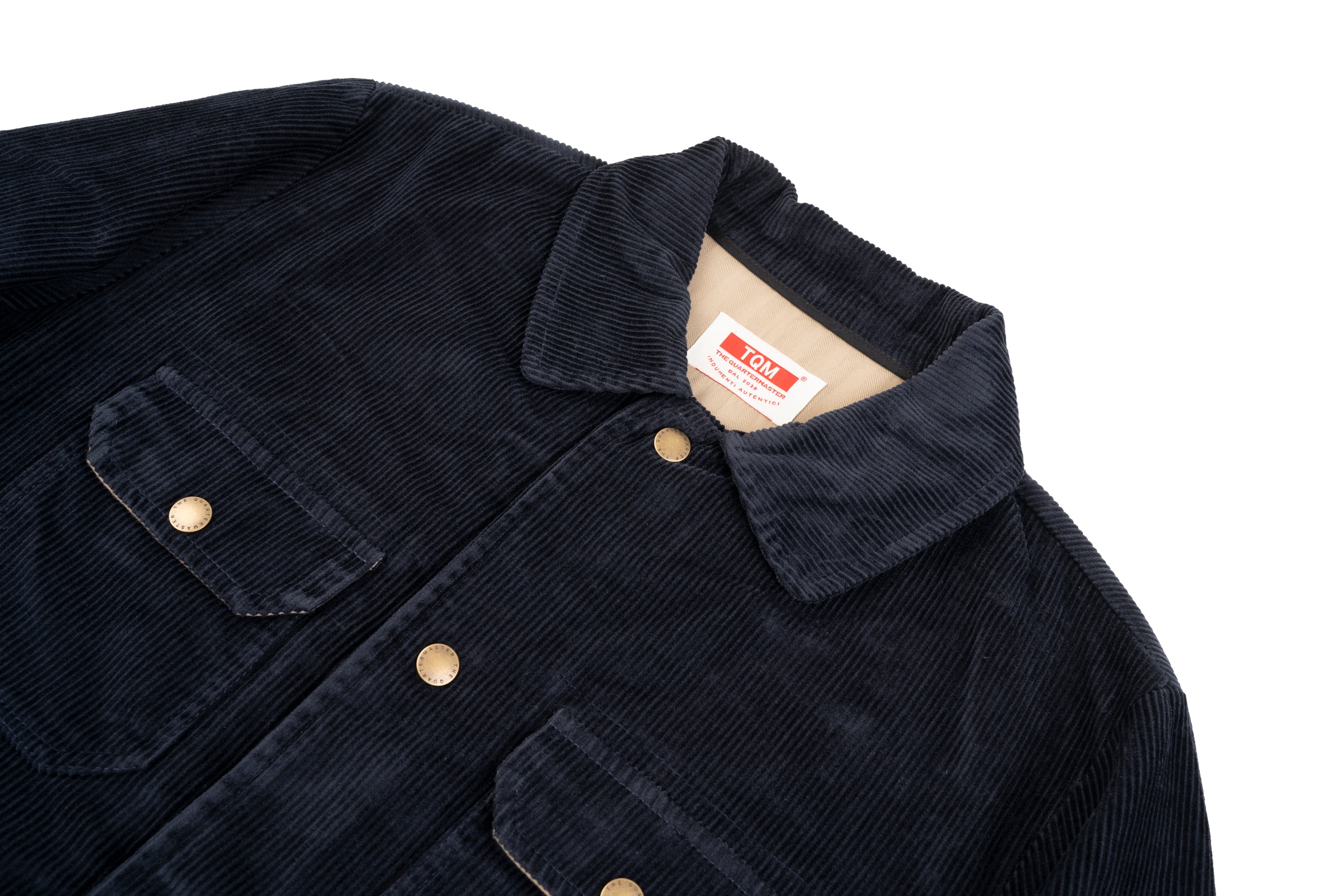 Iconic Hunter Jacket "Calvana" Blue Corduroy