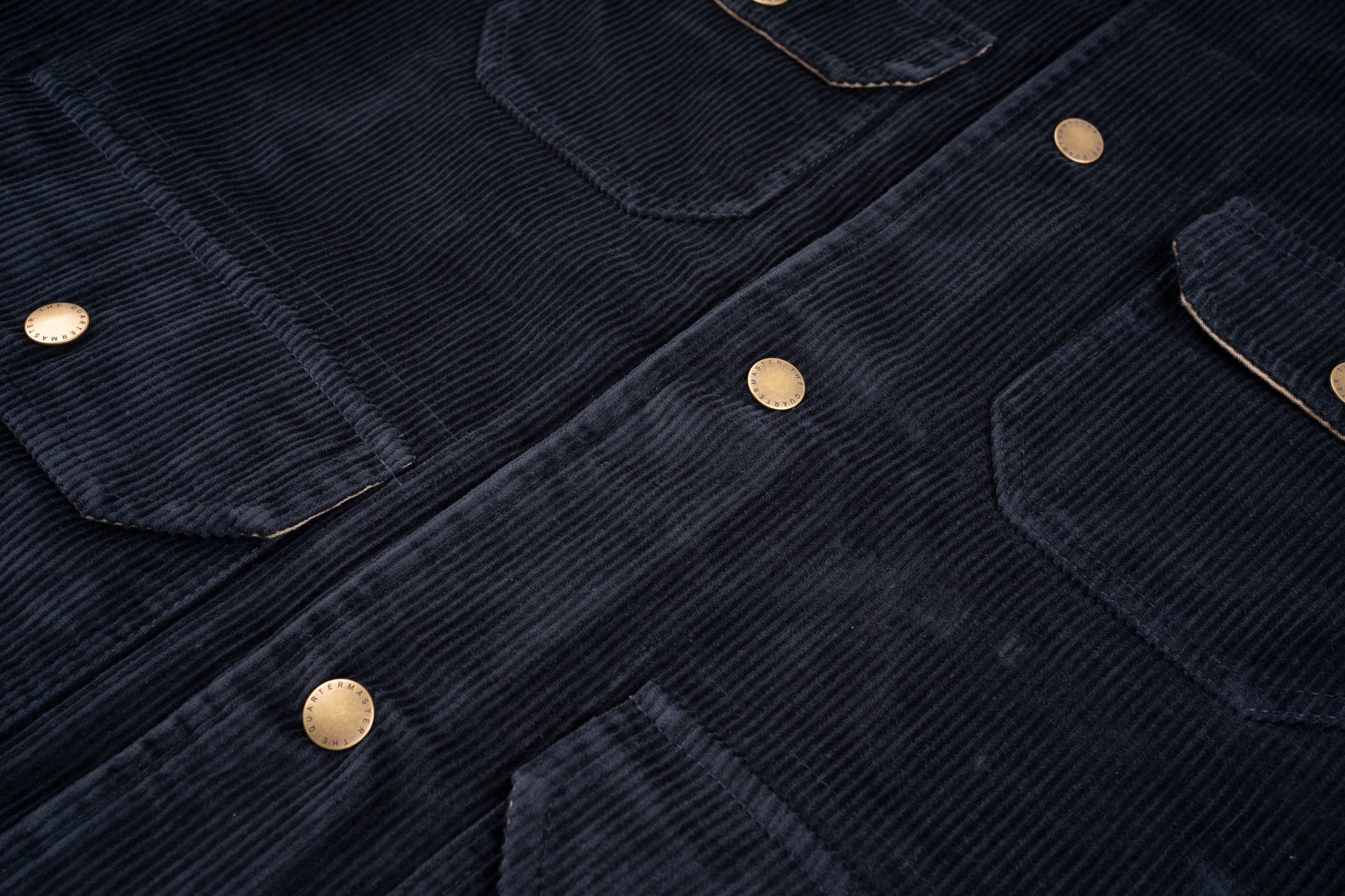 Iconic Hunter Jacket "Calvana" Blue Corduroy