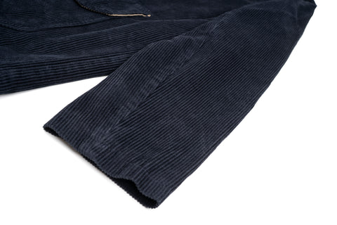 Iconic Hunter Jacket "Calvana" Blue Corduroy