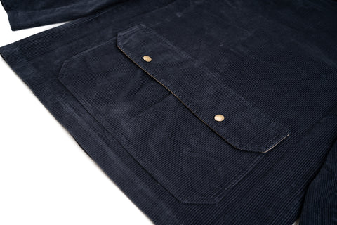 Iconic Hunter Jacket "Calvana" Blue Corduroy