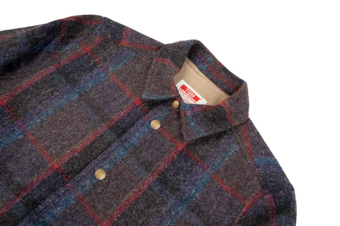 Autumn Jacket Checked Grey Mohair