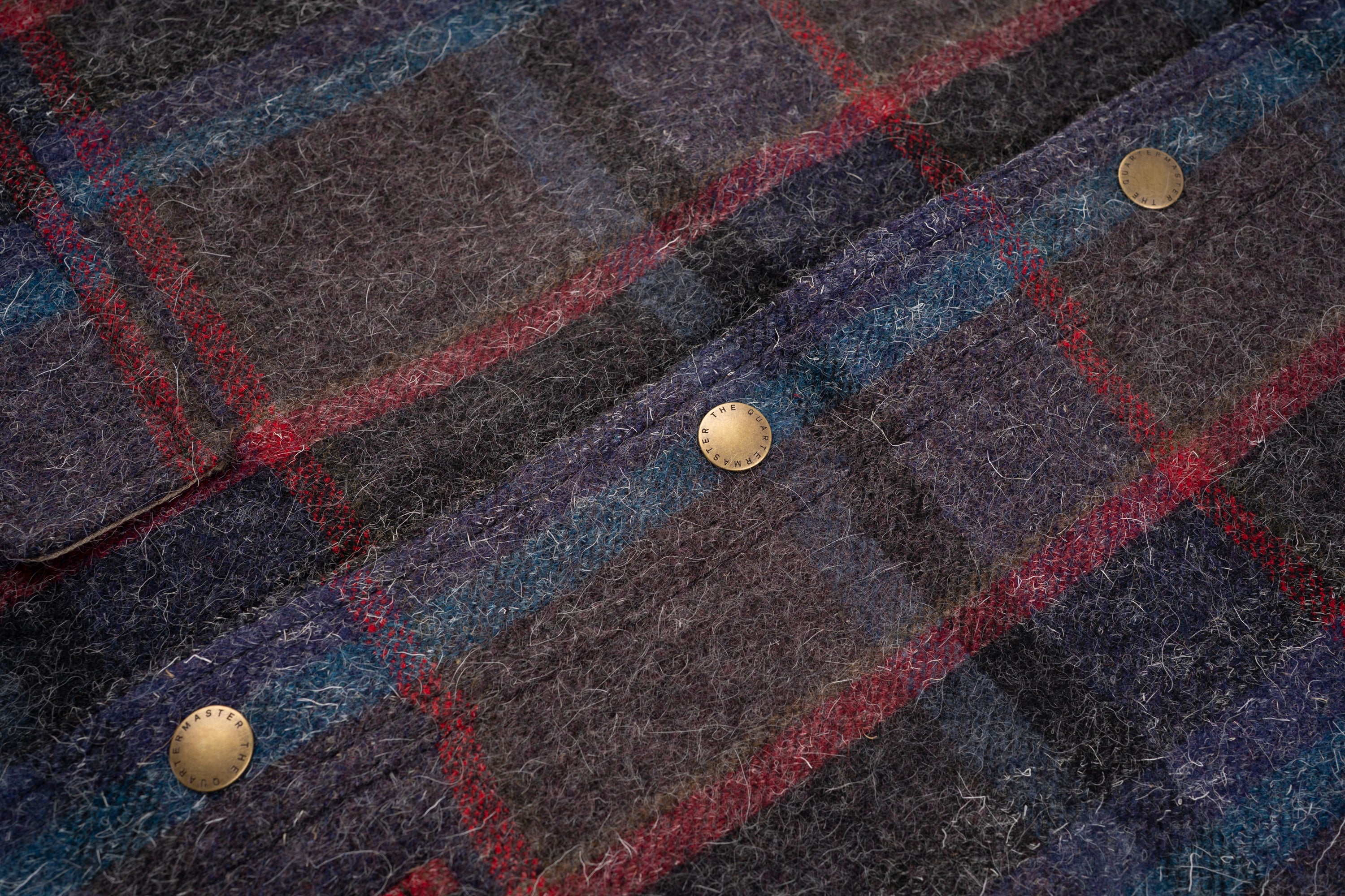 Autumn Jacket Checked Grey Mohair