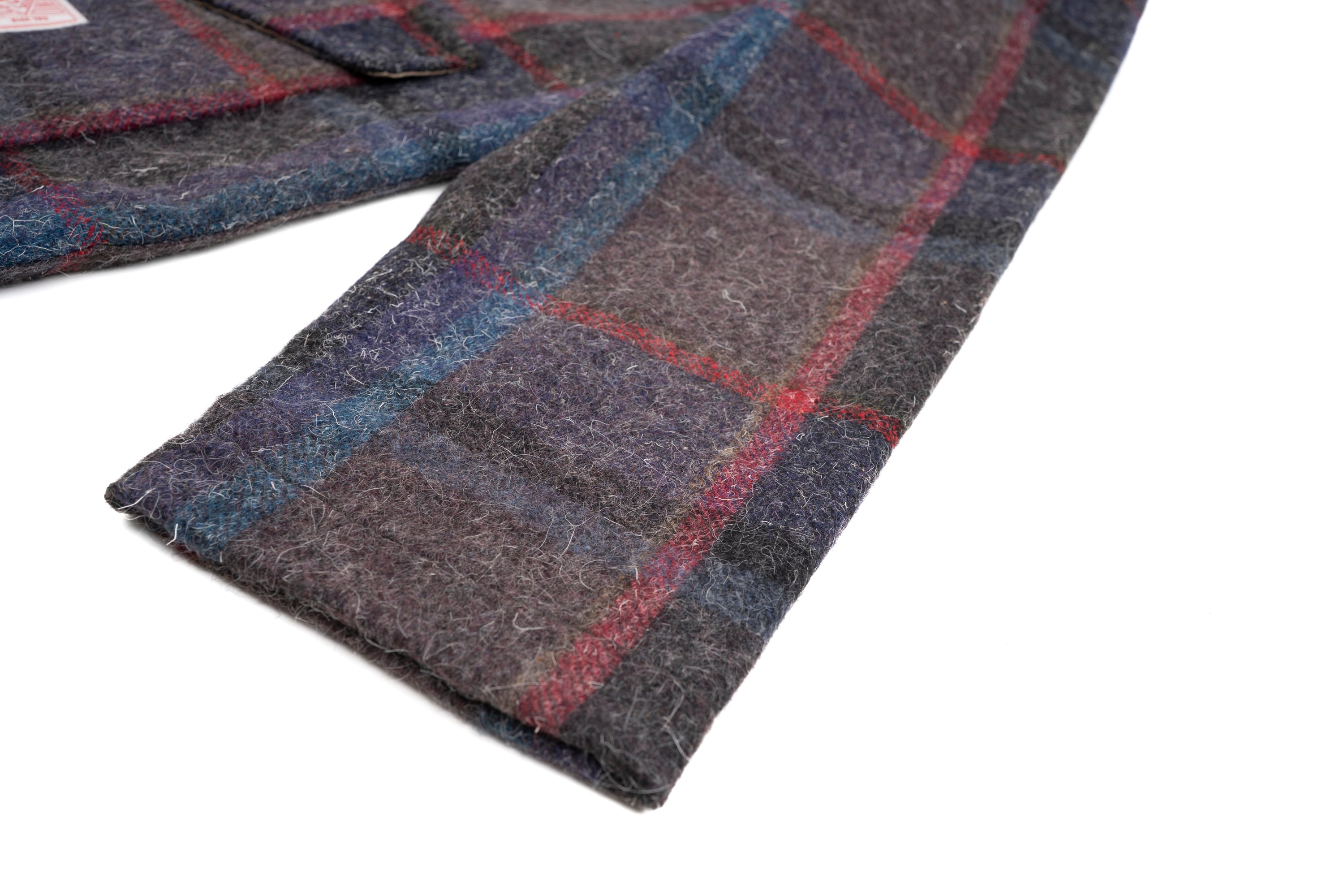 Autumn Jacket Checked Grey Mohair