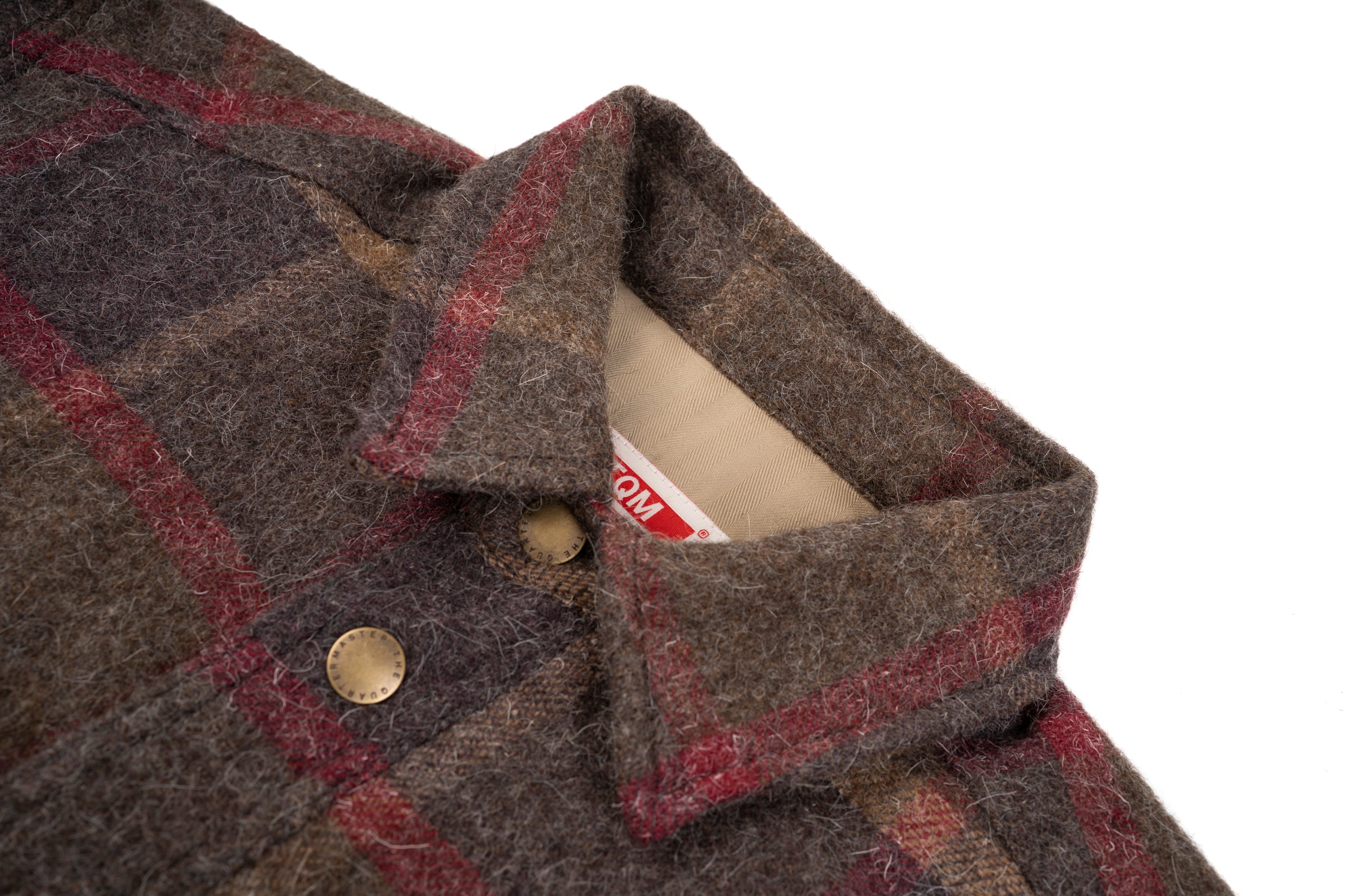 Autumn Jacket Checked Mohair Brown