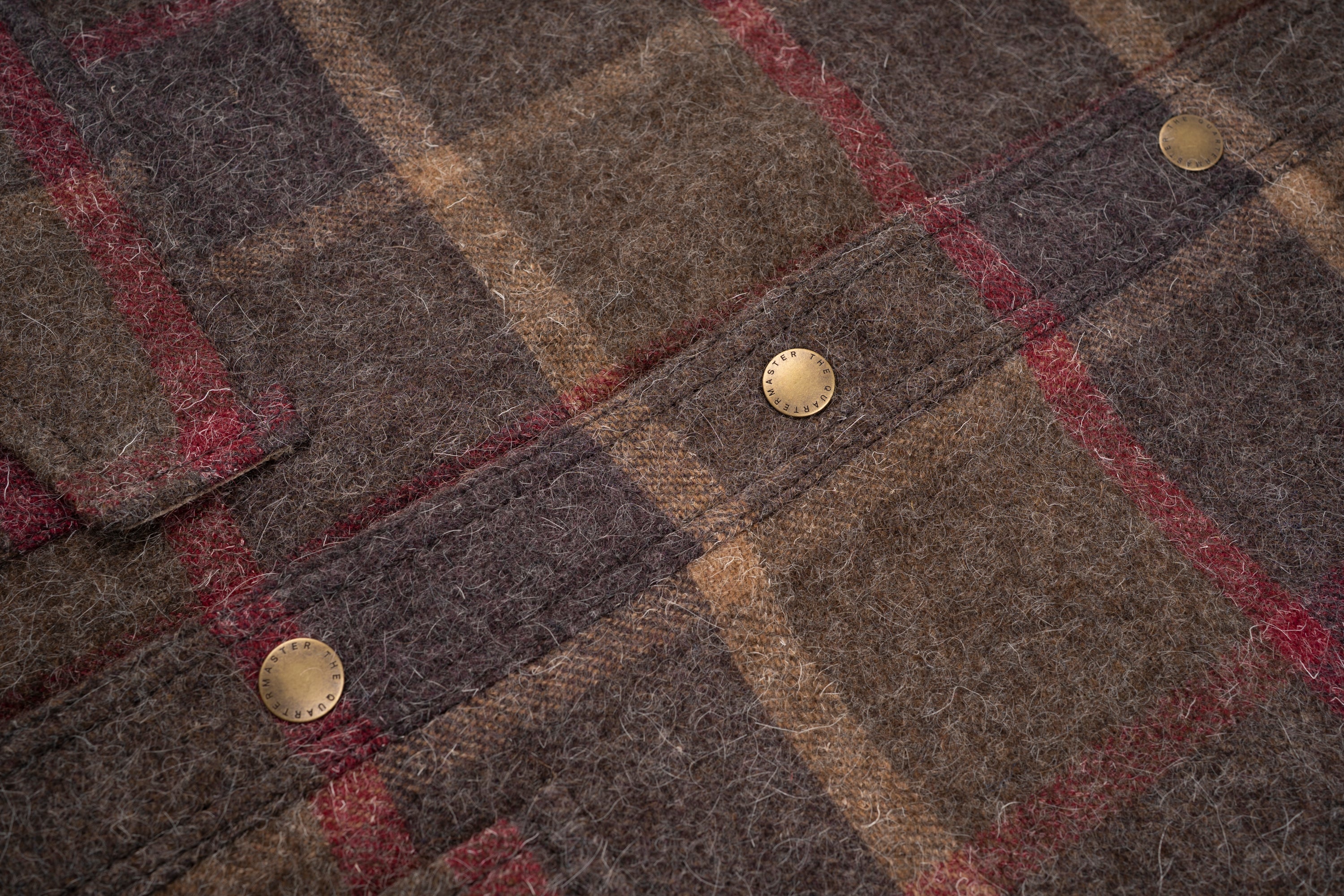 Autumn Jacket Checked Mohair Brown