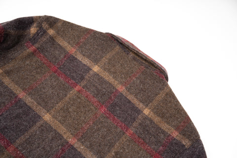 Autumn Jacket Checked Mohair Brown