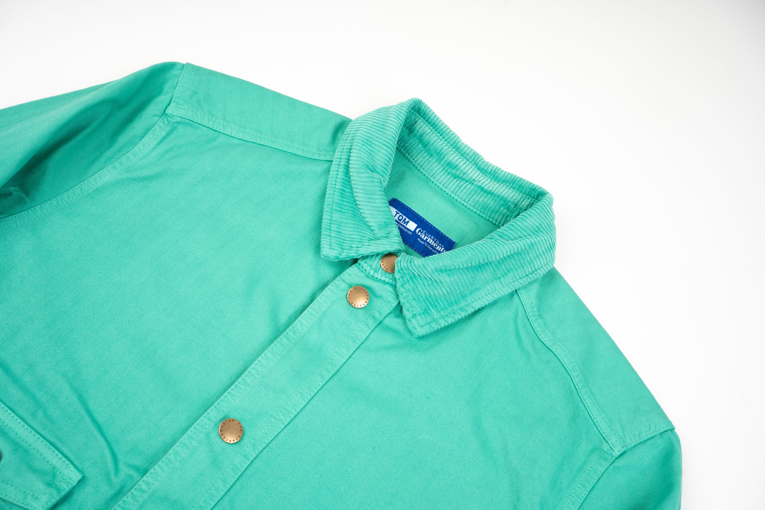 "Amicizia" Work Jacket Turquoise Everyday Garments Collabs