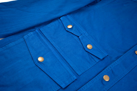 "Amicizia" Work Jacket Blue Everyday Garments Collabs