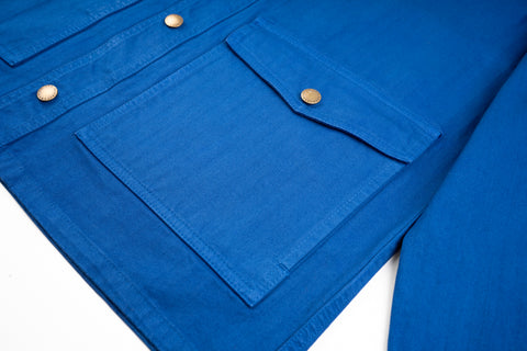 "Amicizia" Work Jacket Blue Everyday Garments Collabs